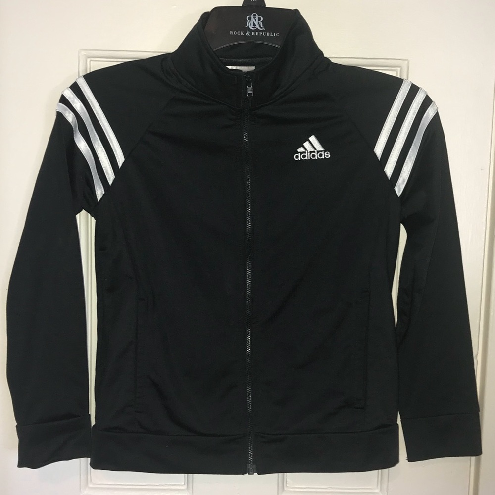 Kids Adidas track jacket unisex 10/12